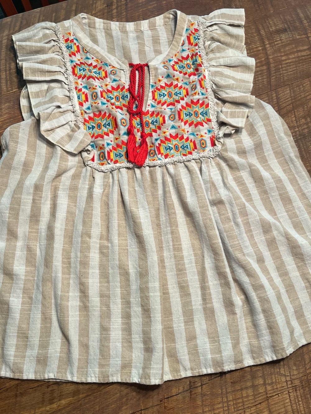 Floral Embroidered Top